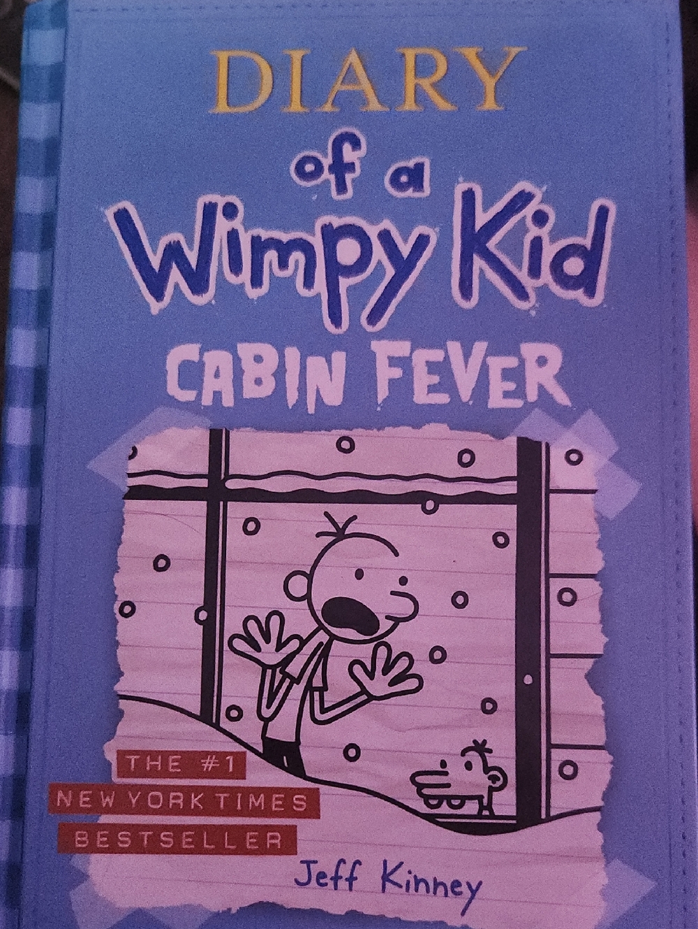 Diary of a Wimpy Kid: Cabin Fever - Blue Hardcover